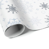 冬シーズンかわいいクリスマスプレゼント ラッピングペーパー (ロールコーナー)