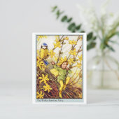 冬ジャスミンの妖精 ポストカード (スタンド正面)