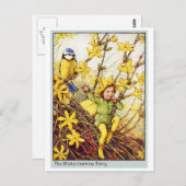 冬ジャスミンの妖精 ポストカード (正面/裏面)