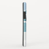 冬スキー名前をカスタムするの電話箱 Case-Mate iPhoneケース (裏面/右)