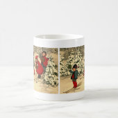 冬スキー コーヒーマグカップ (中央)