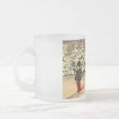 冬スキー フロストグラスマグカップ (左)