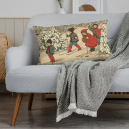 冬スキー ランバークッション