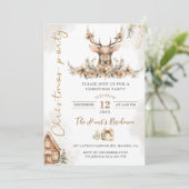 冬トナカイフローラクリスマスパーティー 招待状 (スタンド正面)