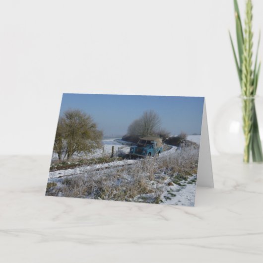 冬ドライブ シーズンカード (正面)