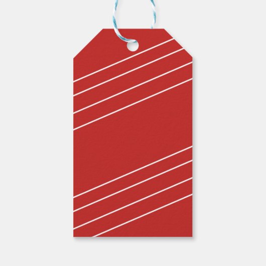 冬パーソナライズされたのクリスマス ギフトタグ (裏面)