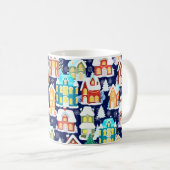冬ビクトリアンの町クリスマステーマ コーヒーマグカップ (正面右)