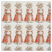 冬ビクトリアン服とハンドマフ ファブリック (見本)