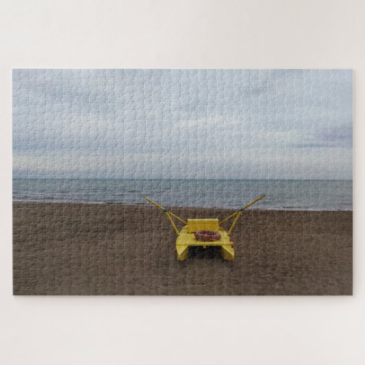 冬ビーチ ジグソーパズル (横)