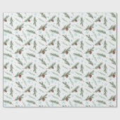 冬ピネコン包装紙 ラッピングペーパー (フラット)