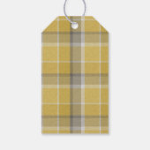 冬フクロウのクリスマスベビーシャワー ギフトタグ (裏面)