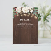 冬フローラストリングラ結婚イトの詳細カード 出欠カード (スタンド正面)