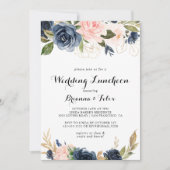 冬フローラ結婚ズルンチョンブライダルシャワー 招待状 (正面)