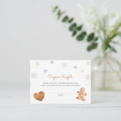 冬ベビーおむつラッフルエンクロージャカード エンクロージャーカード (スタンド正面)