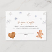 冬ベビーおむつラッフルエンクロージャカード エンクロージャーカード (正面)