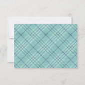 冬ベビー用の本ベビーシャワー挿入カード 招待状 (裏面)