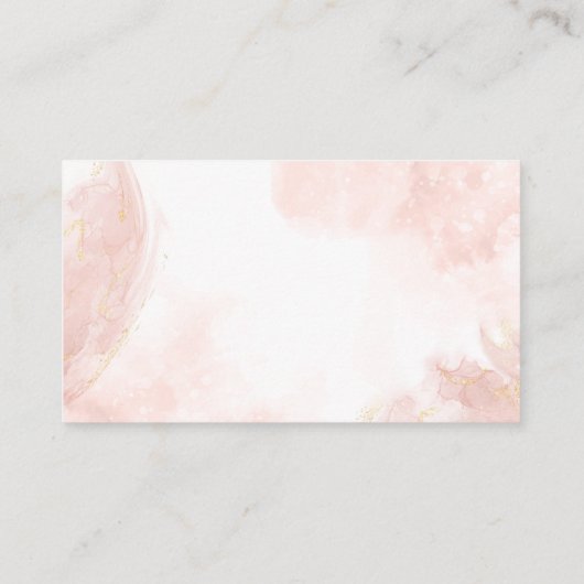 冬ベビー鹿ベビーシャワーブックベビー エンクロージャーカード (裏面)