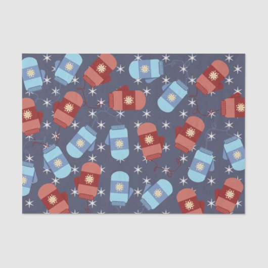 冬ミッテンスとスターズブルー 薄葉紙 (正面)