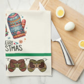 冬ミッテンス キッチンタオル (四つ折り)