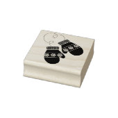 冬ミトンのクリスマスラバーアートスタンプ ラバースタンプ (スタンプ)