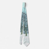 冬ミモサパインタリーネックタイ ネクタイ (裏面)