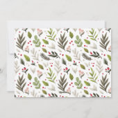 冬メリーフローラ4写真ファミリーフォトコラージュ シーズンカード (裏面)