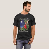 冬メリー至とハッピーユール(キリスト降誕祭) Tシャツ (正面フル)