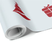 冬モダンミニマルの祝祭 ラッピングペーパー (ロールコーナー)