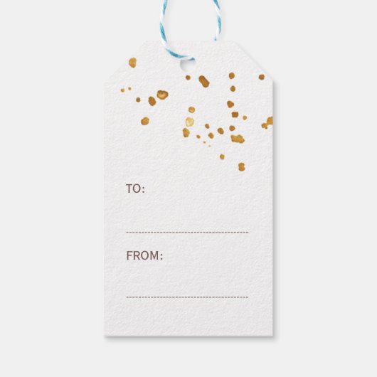 冬モダン林木鳥 ギフトタグ (裏面)