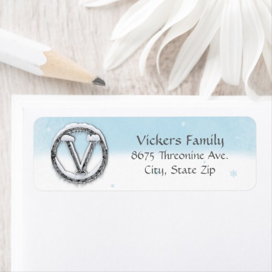 冬モノグラムV ラベル (インサイチュ)