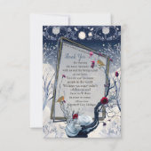 冬ユニークのイカバナフェスティバルありがとう 出欠カード (正面)