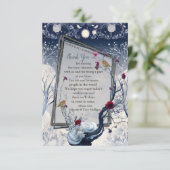 冬ユニークのイカバナフェスティバルありがとう 出欠カード (スタンド正面)