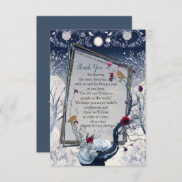 冬ユニークのイカバナフェスティバルありがとう 出欠カード