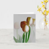 冬ライト カード (黄色い花)