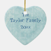 冬ワンダーランドスノースシーズンパインツリーズオーナメント セラミックオーナメント (裏面)