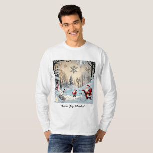 「冬ワンダーランド至福」 Tシャツ