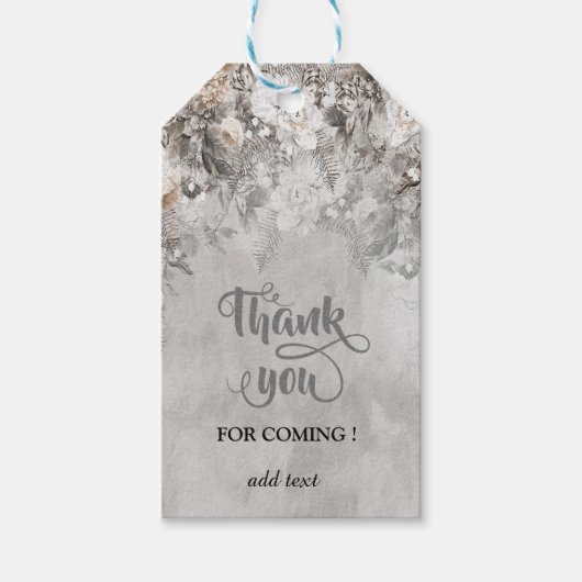 冬ワンダーランド花林 ギフトタグ (正面)