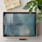 冬ワンダーランド雪の松の木雲 薄葉紙 (ギフト)