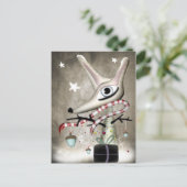 冬ンドグのクリスマスはがき シーズンポストカード (スタンド正面)