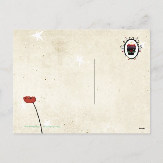 冬ンドグのクリスマスはがき シーズンポストカード (裏面)