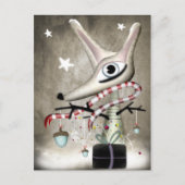 冬ンドグのクリスマスはがき シーズンポストカード (正面)