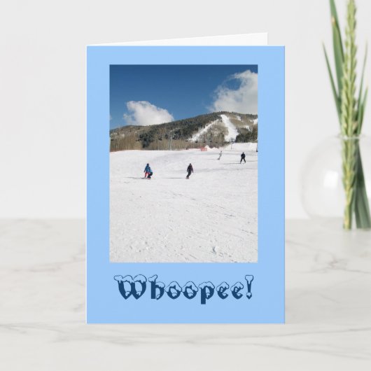 冬休みの冒険カード シーズンカード (正面)