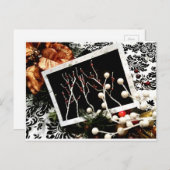 冬休みの郵便はがき シーズンポストカード (正面/裏面)