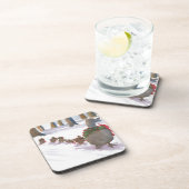 冬休みの間にボストンでよく見られるアヒル コースター (右側)