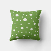 冬休みの雪だるま クッション (裏面)