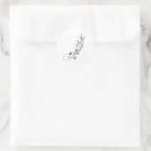 冬休みイニシャルシール ラウンドシール (バッグ)