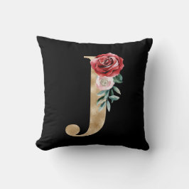 冬休みイニシャルJ クッション