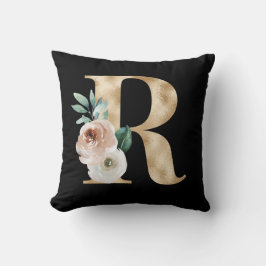 冬休みイニシャルR クッション