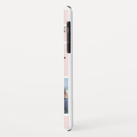 冬休み | クリスマスファミリー3フォトコラージュ Case-Mate iPhoneケース (裏面/左)