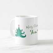 冬休み コーヒーマグカップ (正面左)